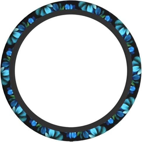 Moon and Star Steering Wheel Cover Car Accessories Cute for Women Girls Girly Universal 15 Inch Neoprene Auto Interior Decor Anti Slip Car Truck Protector in Kuwait