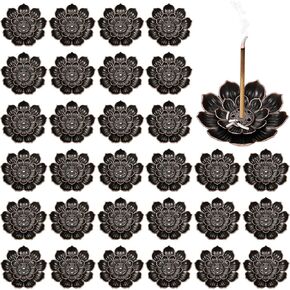 30 Packs Incense Holder Lotus Sticks Incense Burner Vintage Flower Shaped Incense Holder for Sticks Burner for Home Fragrance Yoga Sauna SPA in Saudi Arabia