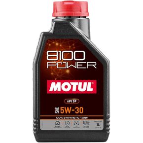 MOTUL 8100 POWER 5W-50 Motor Oil 5 Liter 100% Synthetic Ester in Saudi Arabia