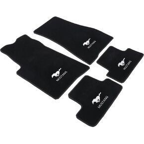 Custom Mats for Honda Civic 2016-2021 Fit Wool Carpet Floor Mats - Non-Slip, Luminous Logo, Full Coverage, All-Weather, Easy to Install in Saudi Arabia