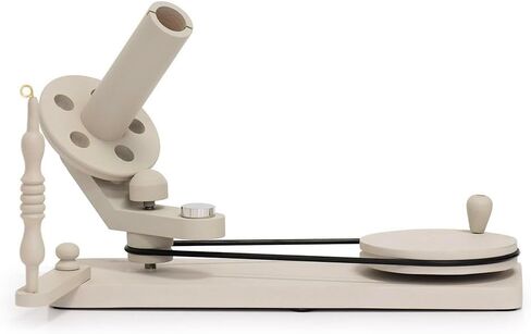 Scheepjes Yarn Ball Winder مع مشبك طاولة - Beechwood Pink - مثالي لإدارة الغزل السهل in Kuwait