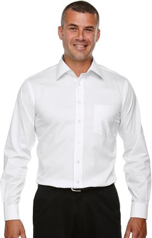 Devon & Jones Tall Crown Collection Solid Long-Sleeve Stretch Twill (DG530T) White, 3XLT in Saudi Arabia