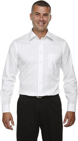 Devon & Jones Tall Crown Collection Solid Long-Sleeve Stretch Twill (DG530T) White, 3XLT in Saudi Arabia