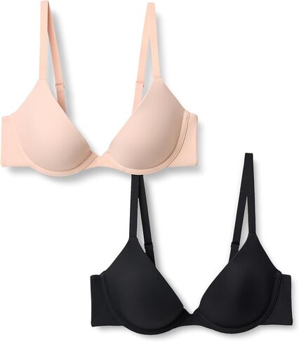 Amazon Essentials Womens Microfiber Lined Wired Scoop Bra in Saudi Arabia