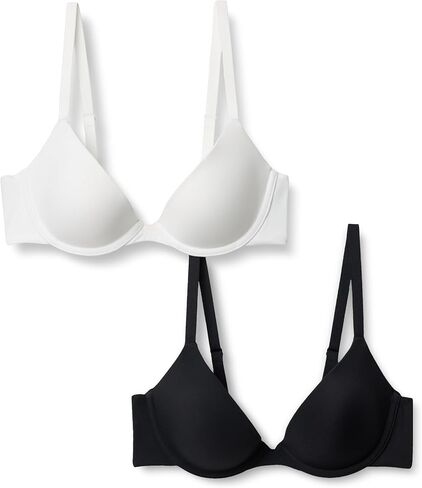 Amazon Essentials Womens Microfiber Lined Wired Scoop Bra in Saudi Arabia