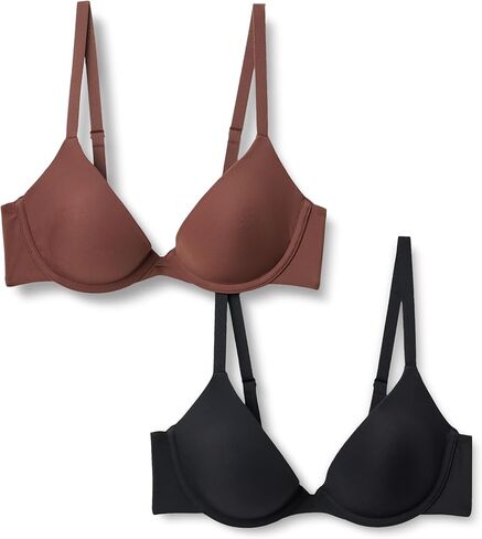Amazon Essentials Womens Microfiber Lined Wired Scoop Bra in Saudi Arabia