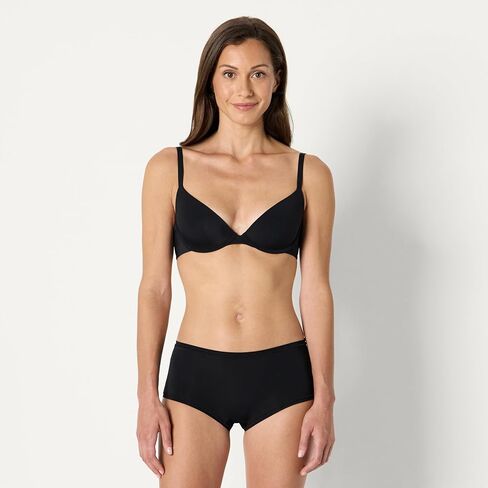 Amazon Essentials Womens Microfiber Lined Wired Scoop Bra in Saudi Arabia