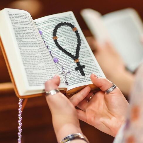 قطعتان من حبل الصلاة الأرثوذكسية المسيحية مع عقدة متقاطعة، خيط بوليستر من حبل الصلاة الأرثوذكسية وقلادة وسوار للديكور المسيحي in Saudi Arabia