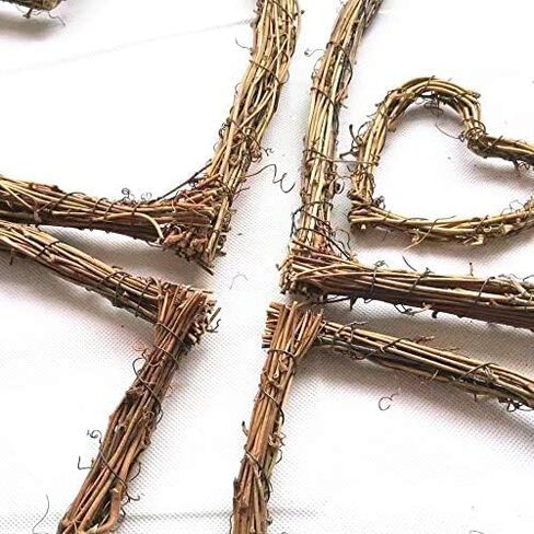 Natural Grapevine Wreath, 4 Inch Heart Shape Craft Ring, 6-Pack | Versatile Base for DIY Crafts & Rustic Decor, Perfect for Holiday, Wedding, and Seasonal Displays Made from Rattan Vine Branch in Saudi Arabia