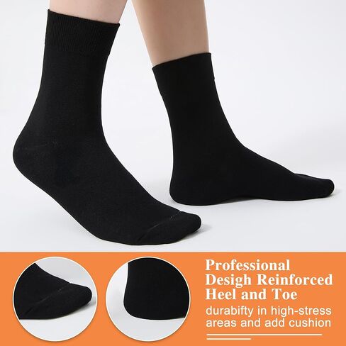 Women Thin Cotton Socks Soft Cozy Calf Socks Cute Casual Ankle Crew Socks 3 Pairs in Saudi Arabia