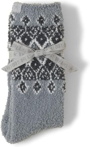 Barefoot Dreams CozyChic Fair Isle Socks in Saudi Arabia