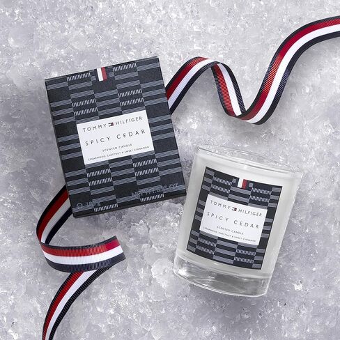 Tommy Hilfiger Home Collection Spicy Cedar Candle 180GR in Saudi Arabia