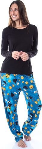 Sesame Street Men's Cookie Monster Tie Dye Adult Sleep Lounge Pajama Pants (XX-Large) Blue in Saudi Arabia