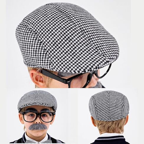 Kids 100 Days of School Costume for Boys,Toddler old man costume for Kid, Grandpa Vest Set for Child in Kuwait
