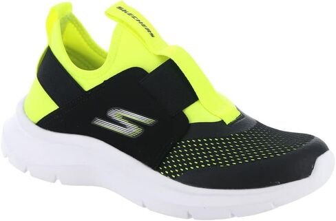 Skechers Kids Kids MICROSPEC II Ignition, Charcoal/Red, 6 US Unisex Toddler in Kuwait