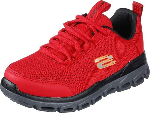 Skechers Kids Kids MICROSPEC II Ignition, Charcoal/Red, 6 US Unisex Toddler in Kuwait