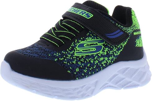 Skechers Kids Kids MICROSPEC II Ignition, Charcoal/Red, 6 US Unisex Toddler in Kuwait