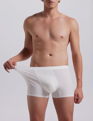 Men's Boxer Breifs Underwear, Ultra Soft Cotton Underwear with ComfortFlex Waistband Seamless Boxers for Men in Saudi Arabia