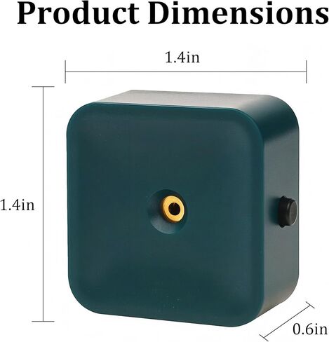 Navy Blue Geometric Cube Incense Burner Holder Deep Solid Color Zen Desk Altar Decor in Saudi Arabia