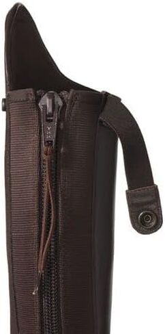 Dover Saddlery Ladies' Bellevue Tall Boots, Size 8, Brown in Saudi Arabia
