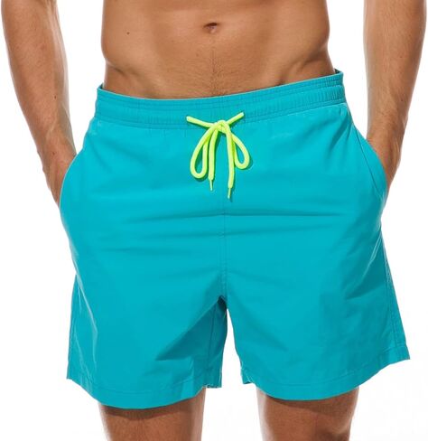 Mens Swim Trunks Quick Dry Swim Shorts with Mesh Lining Funny Swimwear Bathing Suits in Kuwait