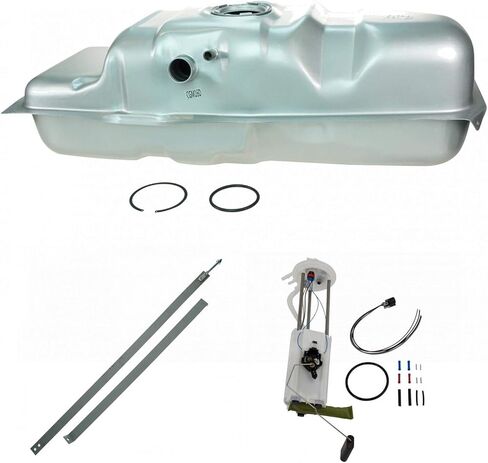 TRQ جانبي خزان الوقود ، طقم الوقود ، الخزان الغاز ، خزان الوقود الغاز متوافق مع 1992-1996 Ford F-150 F-250 F-350 in Kuwait