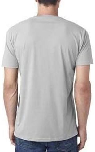 Next Level Mens Sueded V - Light Gray - S - (Style # 6440 - Original Label) in Saudi Arabia