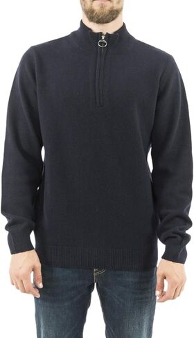 Barbour Men's Holden 1/2 Zip Knitted Jumper in Saudi Arabia