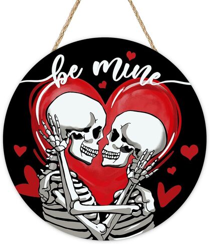 Valentines Day Front Door Sign, Colorful Love Hearts Kids Wood Hanger Outdoor Outside Porch Home Decor, Anniversary School Classroom Wooden Wreath Indoor Wall Hanging Decoration in Saudi Arabia