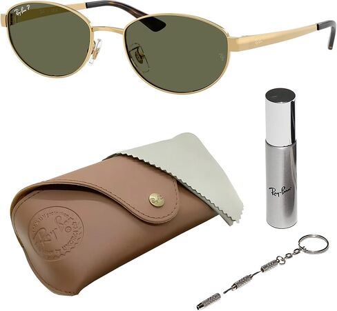 RAY-BAN RB3774D Oval Shaped Sunglasses With Official Rayban Eyewear Kit in Kuwait
