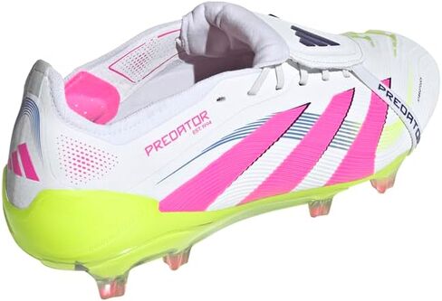adidas Elite Foldover Tongue Firm Ground Soccer Cleats - White in Saudi Arabia