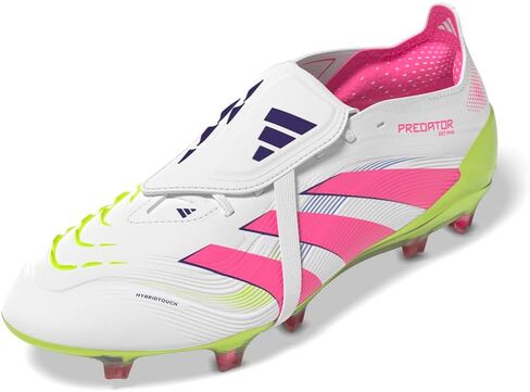 adidas Elite Foldover Tongue Firm Ground Soccer Cleats - White in Saudi Arabia