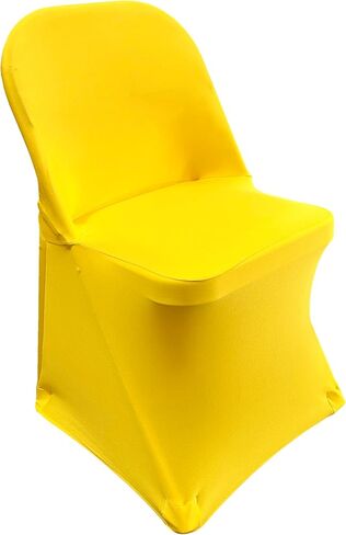 2pcs Spandex Folding Chair Cover Covers Stretch Chair Protectors for Wedding Party Events (2, Black) in Saudi Arabia