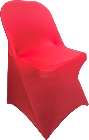 2pcs Spandex Folding Chair Cover Covers Stretch Chair Protectors for Wedding Party Events (2, Black) in Saudi Arabia