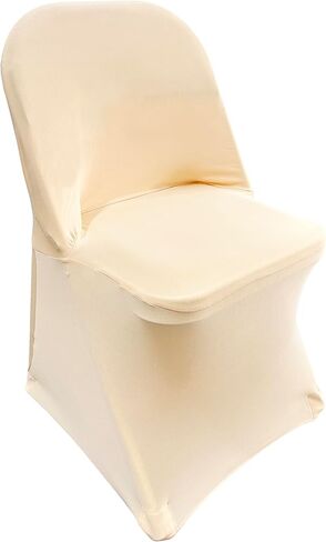 2pcs Spandex Folding Chair Cover Covers Stretch Chair Protectors for Wedding Party Events (2, Black) in Saudi Arabia