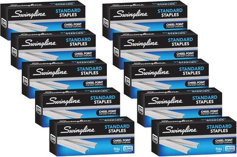 Swingline Staples, Standard Staplers for Desktop Staplers, 210/Strip, 5000/Box (79350) in Kuwait