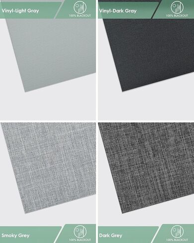 مجموعة عينات قماش Yoolax مكونة من 3 قطع، عينات قماش ممتازة متعددة الألوان مثالية للستائر الذكية المخصصة وستائر مسار اللوحة والستائر الرأسية in Kuwait