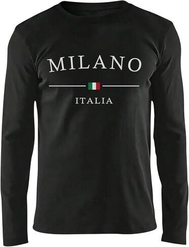 SOLY HUX Men's Casual Graphic Tees Letter Print T Shirt Long Sleeve Crewneck Casual Tops in Saudi Arabia
