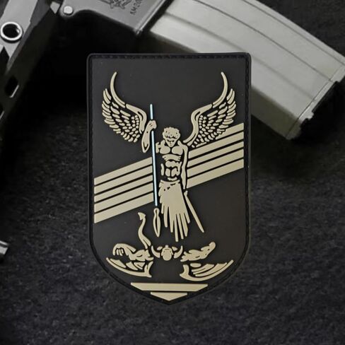 Kill Demons God Hook and Loop Morale Military Patches PVC Tactical Patch Morale Patch for Caps Bags Vests Military Uniforms in Saudi Arabia