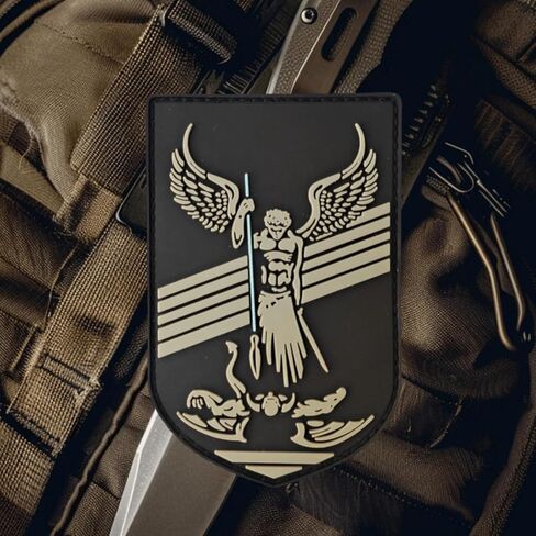Kill Demons God Hook and Loop Morale Military Patches PVC Tactical Patch Morale Patch for Caps Bags Vests Military Uniforms in Saudi Arabia