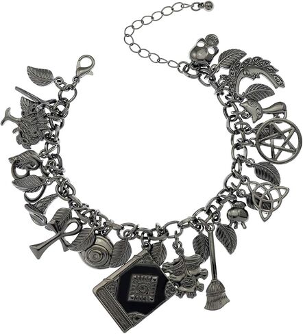 Vintage Mythology Fairytale Lucky Charms Cuff Bangle Bracelet Cross Leaf Moon Face Celtic Cat in Saudi Arabia