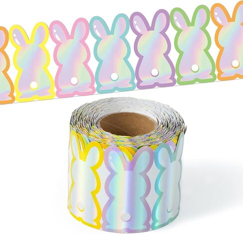 BeYumi Music Notes Border Trim - 65ft Back to School Musical Notes Holographic Straight Rolled Border Trim Iridescent Music Themed Bulletin Board Set Classroom Office Chalkboard Door Party Decoration in Kuwait