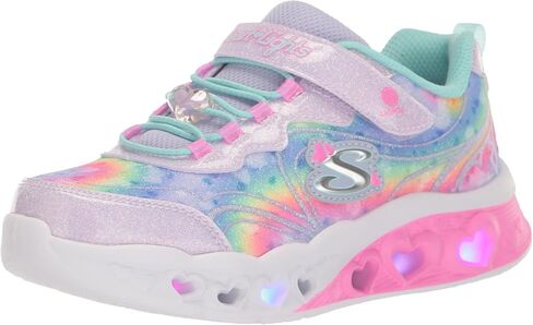 Skechers Unisex-Child Flutter Heart Lights - Groovy in Saudi Arabia