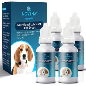 NOVEHA Drops for Pets, Gentle&Safe Dog Eye Drops, Improve Eye Vision for Dogs, Cats, Horses, and Rabbit, 3x10mL in Kuwait