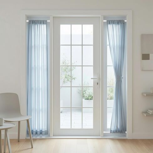 AIZESI 2 Pcs Spring Tension Rods Adjustable 19.5 to 27 inch Small Tension Curtain Rod No Drilling Expandable Spring Loaded Curtain Rod, Short Thin Tension Rods For Window And Small Spaces, White in Saudi Arabia