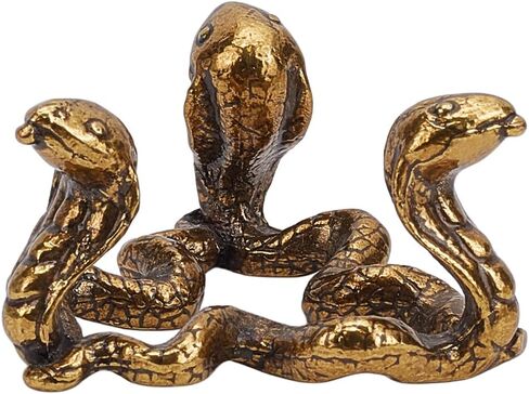 PLIGREAT Vintage Crystal Ball Holder Gold Snake Shaped Crystal Sphere Stand Sphere Display Holder Base for Crystal Gemstone Mineral Agate Globe Balls, 1.97x1.1 Inch in Saudi Arabia