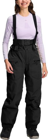 Pioneer Camp Women's Baggy Snow Bibs Ski Pants Snowboard Waterproof Loose Insulatedl with Suspenders Warm Winter in Saudi Arabia