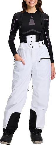 Pioneer Camp Women's Baggy Snow Bibs Ski Pants Snowboard Waterproof Loose Insulatedl with Suspenders Warm Winter in Saudi Arabia