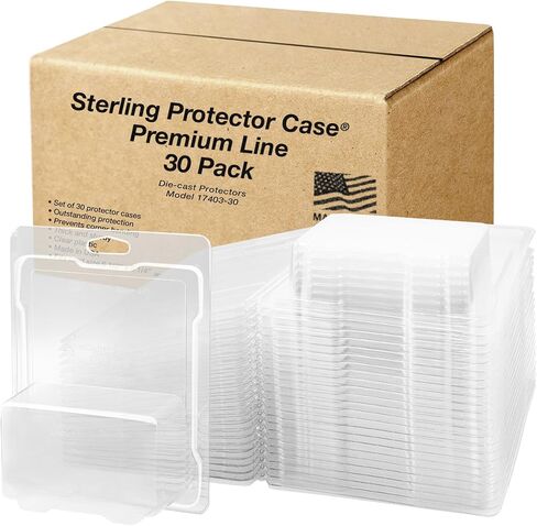 Sterling Protector Case Model 17403 Premium Line 60 Pack for Hot Wheels Premium Diecast, Fits Card Size 6.5 x 5.25 inches Durable Acid-Free Clear Storage Clamshell in Saudi Arabia