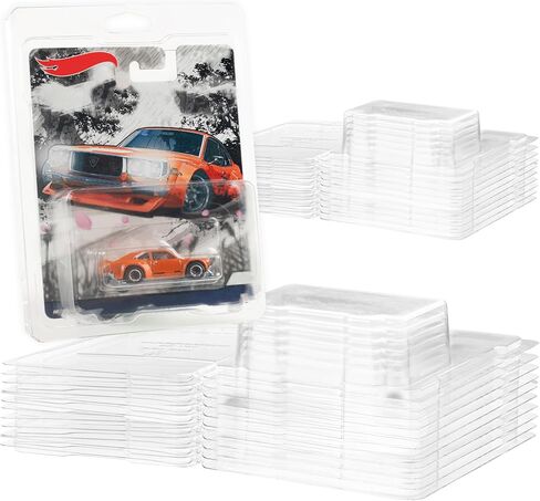 Sterling Protector Case Model 17403 Premium Line 60 Pack for Hot Wheels Premium Diecast, Fits Card Size 6.5 x 5.25 inches Durable Acid-Free Clear Storage Clamshell in Saudi Arabia